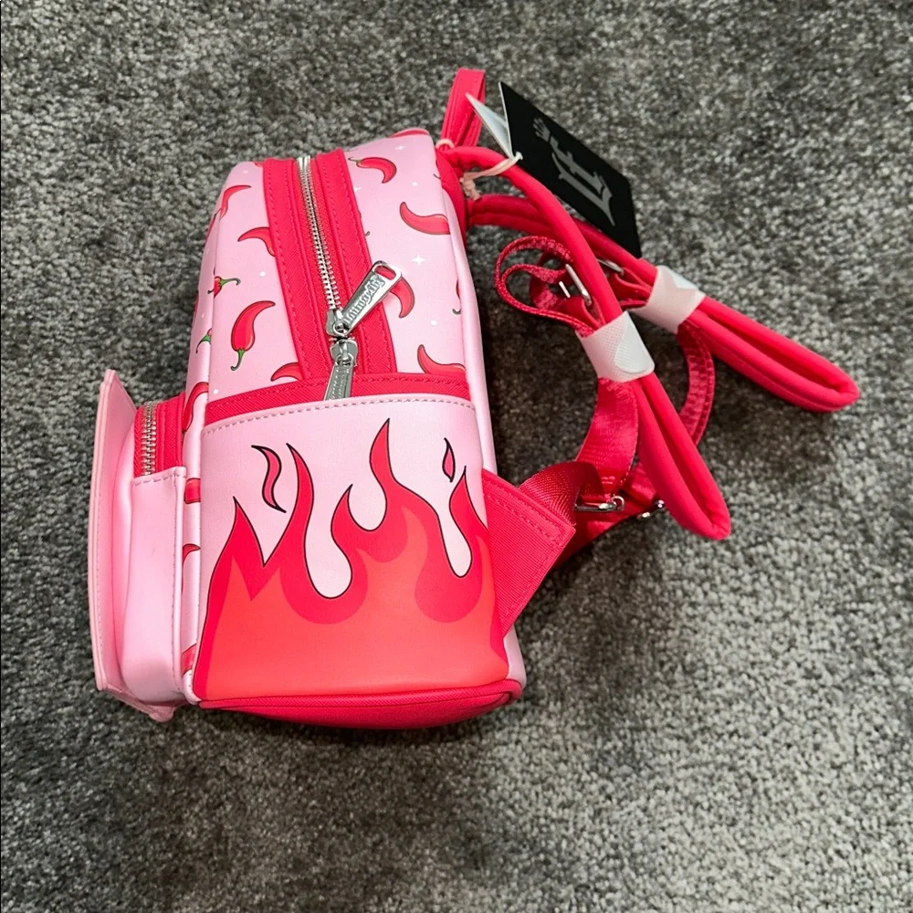Loungefly Pink Spicy Book Club backpack brand new with tags. - Picture 4 of 9